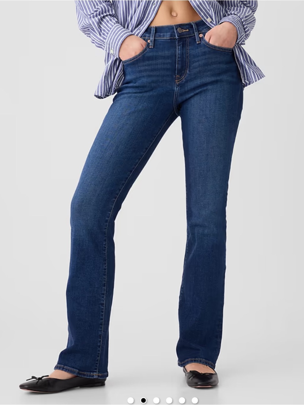 GAP BABY BOOT MID RISE Medium wash